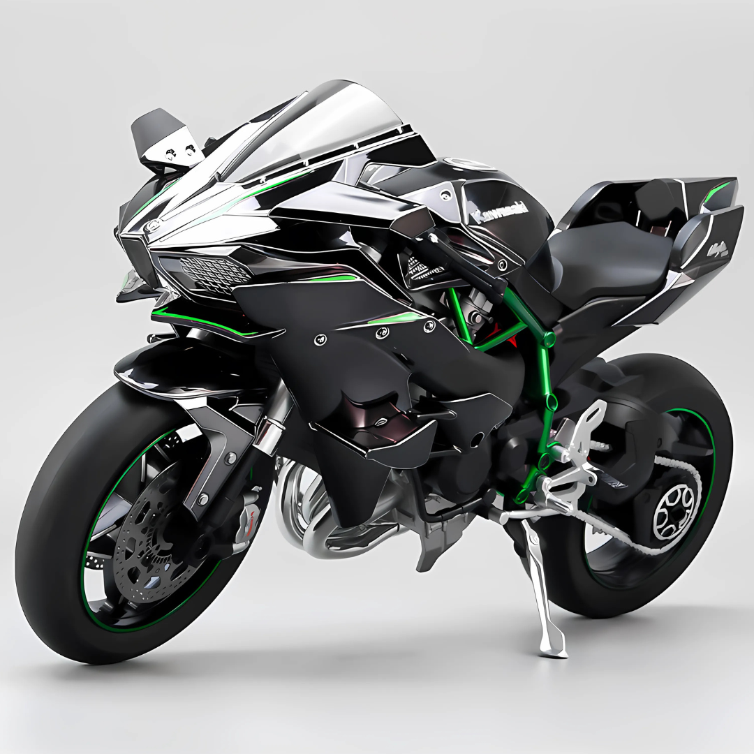 Kawasaki H2R 1:6 Collector's motorcycle Interactive Model